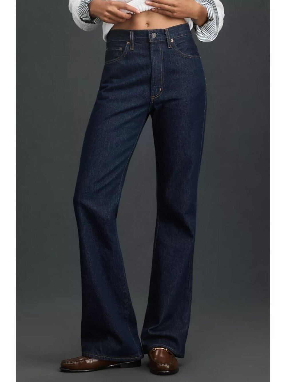 AGOLDE Leena High-Rise Bootcut Jeans 31